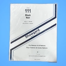 SHOWGARD STAMP MOUNTS 264/111 - WE HELP OUR VETERANS