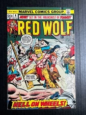 RED WOLF #8 July 1973 Marvel Comics Vintage