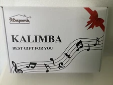 FLSEPAMB Kalimba 17 Key Thumb Piano with Mahogany Wood Portable Mbira Finger Pia