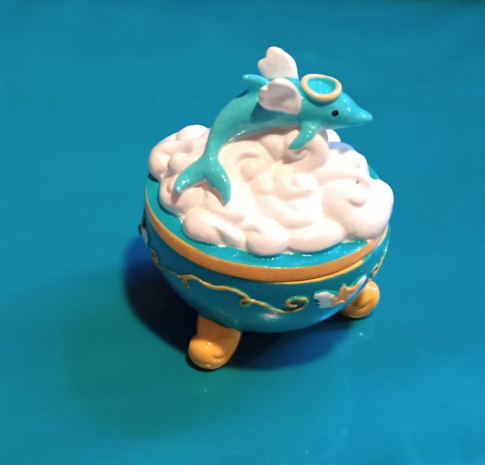 Almacenamiento y organización Claire's azul y púrpura Foto 3 de 4