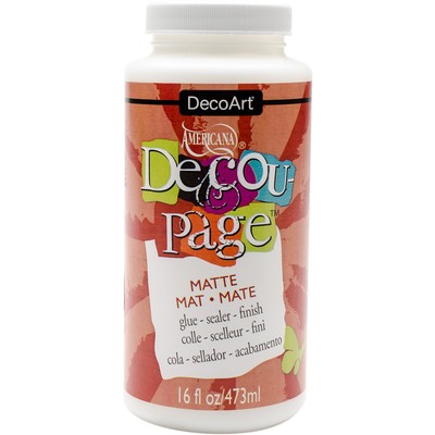 Deco Art DS10665 Americana Decou-Page Glue-16oz Matte (3Pk)