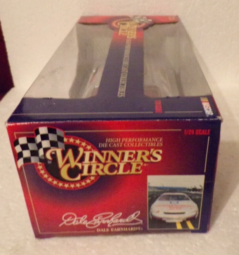 LOOK KENNER NASCAR WINNER'S CIRCLE NO. 3 DALE EARNHARDT SCALE 1/24 DISPLAY - Image 4 of 4