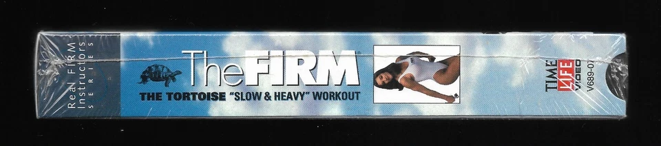 The Firm Tortoise Slow & Heavy Instructors Series Workout VHS Video Tape Sealed Foto 2 de 3