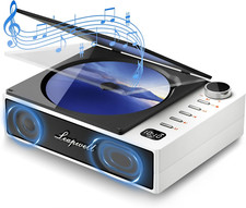 CD Player Portable, Portable CD Player with Speakers Bluetooth Rechargeable, Sm