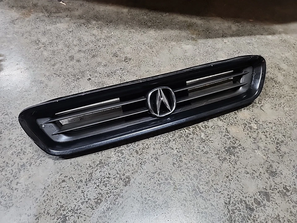 Acura Legend cupé 2 puertas usado OEM parrilla genuina con emblema negro 1991-1995 Foto 2 de 4