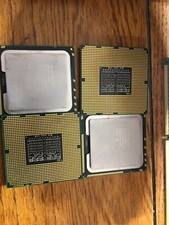 4 Intel Xeon E5504 2.0GHz 4MB 4.8GT/s LGA1366 Server CPU, 4 included In Sale  
