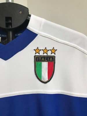 ITALY ITALIA 1998 2000 AWAY FOOTBALL SOCCER SHIRT JERSEY KAPPA