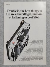 1967 Magazine Advertisement Page Polaroid Color Pack Camera Print Ad