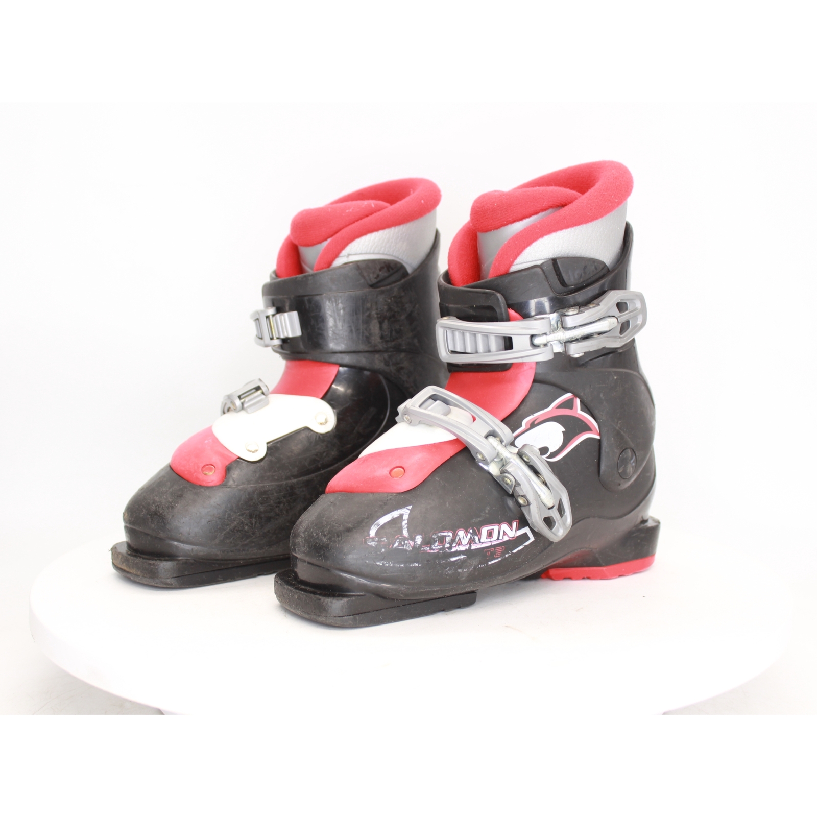 Scarponi da sci bambino Salomon T2 taglia 1 Mondo 19 usati