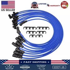 8MM 9PCS High Performance New Spark Plug Wire Set for 96-99 GMC Chevrolet Engine
