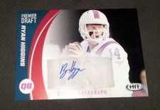 Autographed Ryan Higgins 2017 SAGE Hit Red Rookie Card #A71 Louisiana Tech 