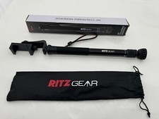 Ritz Gear 60" Collapsible Monopod, Black with Universal Smartphone Mount