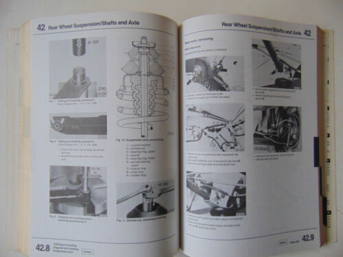 Factory Audi Fox Repair Manual Type 84/85- 1973-1978. - Bild 8 von 10