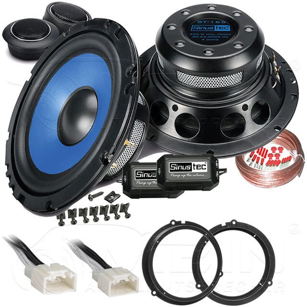 Sinustec Auto Lautsprecher FüR Ford Edge Ii 2016-2021 Heck TüR 2-Wege 300W #B7PE-image