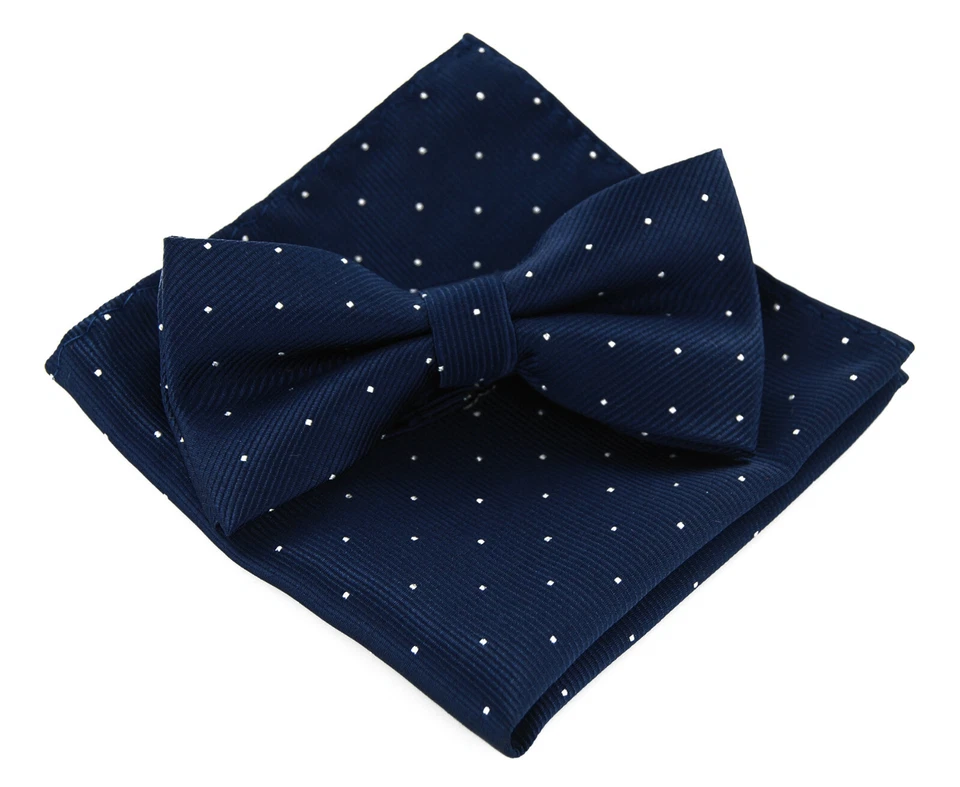 axy® Herren Fliege mit Einstecktuch als Set, bereits vorgebunden im Geschenkbox  - Bild 1 von 1