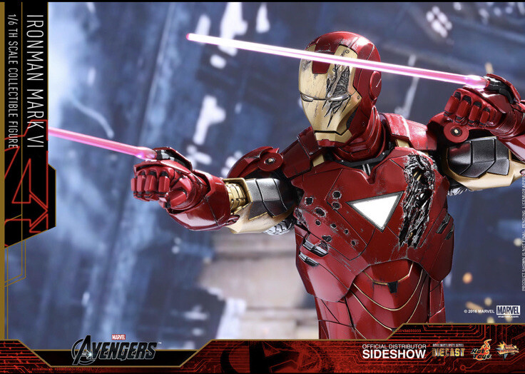 Hot Toys MMS378-D17 The Avengers IRON MAN Mark VI Diecast Hot Toys MMS378-D17 The Avengers IRON MAN Mark VI Diecast