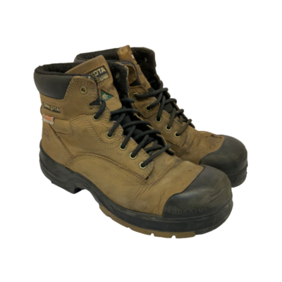 Dakota Men\'s 6” 6006 Quad Comfort Steel Toe Fresh Tech Work Boots Tan Size 10.5M DAKOTA Men main image 3