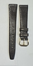 New Kreisler Lizard Grain Brown Leather Watch Band
