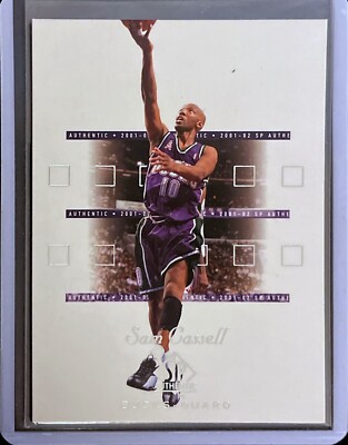 Sam Cassell - 2001-02 Upper Deck SP Authentic Basketball #50