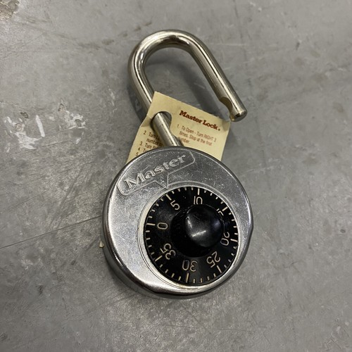 Master Lock Model No 2010 Combination Padlock In Box with Combo Old Stock - 第 4/6 張圖片