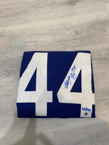 MORGAN RIELLY, COA Hand-Signed Blue Pro Adidas Jersey, Toronto Maple Leafs - Picture 4 of 13