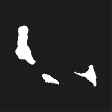 Comoros country outline Vinyl Decal Car Window Laptop Sticker