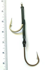 5 GT 7691 Stainless Steel Double Assist Rigs Big Game Hooks - size 8/0