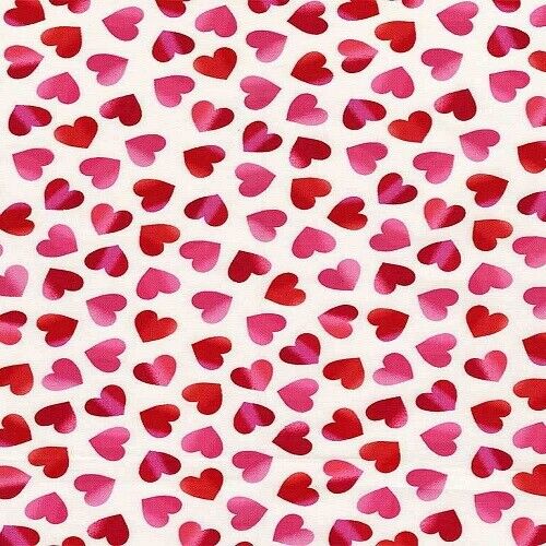  SWEET HEARTS cotton print by TIMELESS TREASURES BTY - Picture 1 of 1