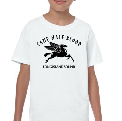 T-Shirt Camp Half Blood Kinder lustig Percy & The Lightning Thief Film Jungen Mädchen
