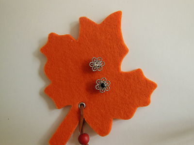 Sunset Blvd., Wechselschmuck, Aufsatz Blume mit Strass , Rico Design