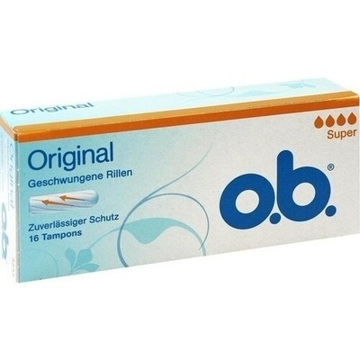 O.B. Tampons super, 16 St PZN 04764088