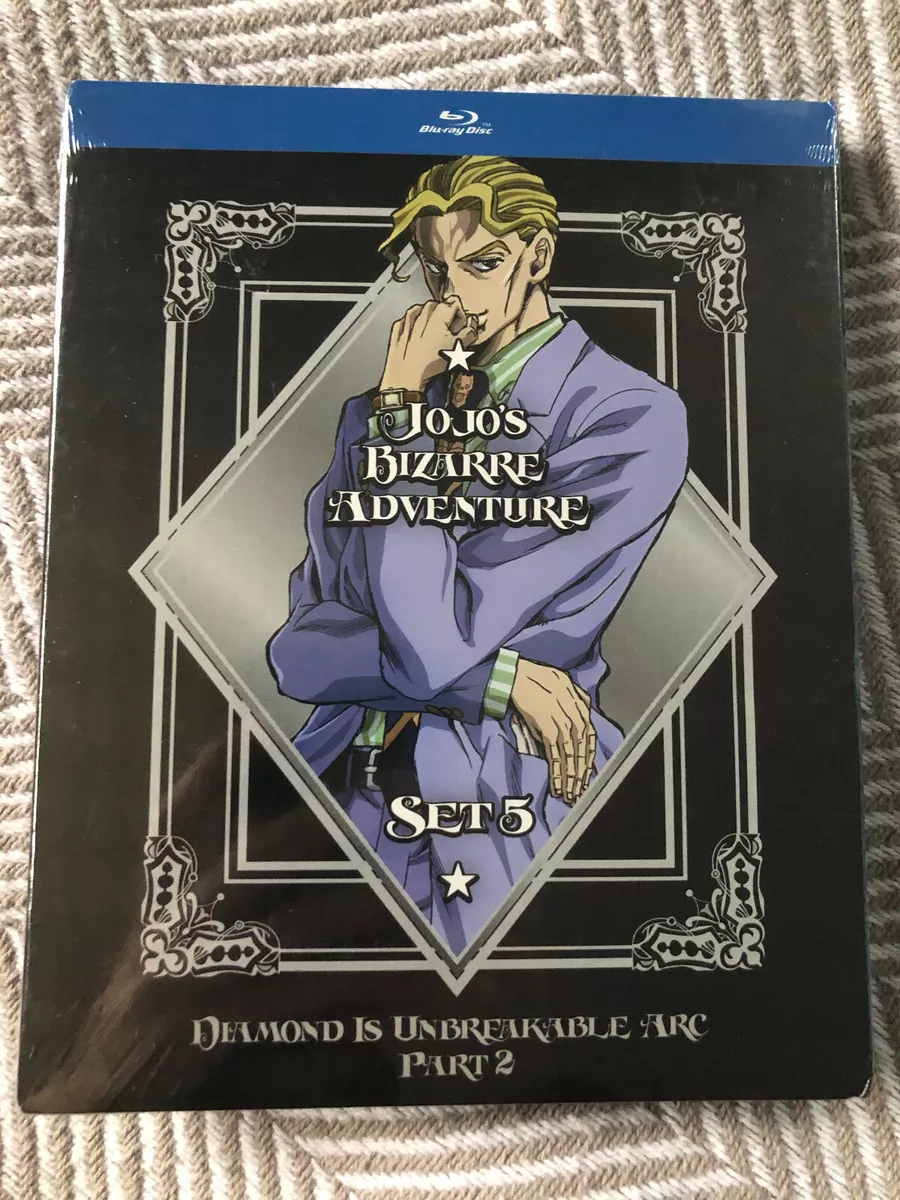 Jojo's Bizarre Adventure Set 5 Diamond is Unbreakable Arc Part 2 (Blu-ray)  NEW