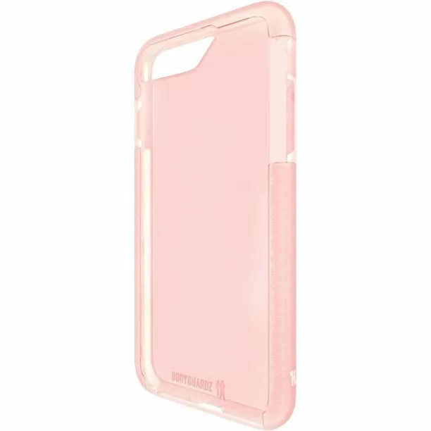 BodyGuardz Ace Pro para iPhone 6s/7/8 Rosa Transparente con Parachoques Protector Rosa Foto 2 de 3