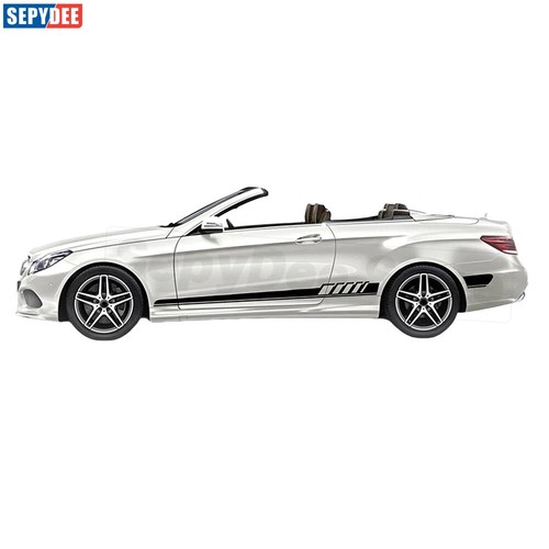 Edition 1 Side Stripes Sticker For Mercedes Benz E Class W212 S212 A207 C207 E63 - Picture 3 of 16