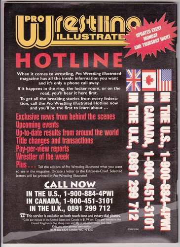 Wrestling Bad Guys Magazine Spring 1995 Big Van Vader Hulk Hogan WCW WWF 90s - Picture 2 of 10