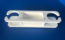 Marine Boat 2 Cup Holder Cupholder & Storage Box Starboard ST
