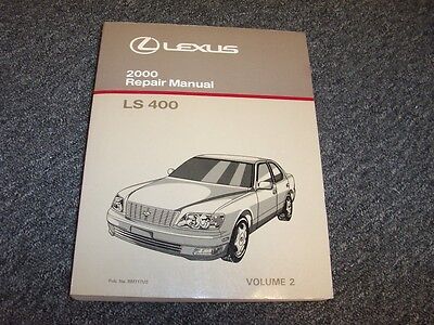 2000 Lexus LS400 Sedan Engine Workshop Shop Service Repair Manual Book 4.0L V8 | eBay