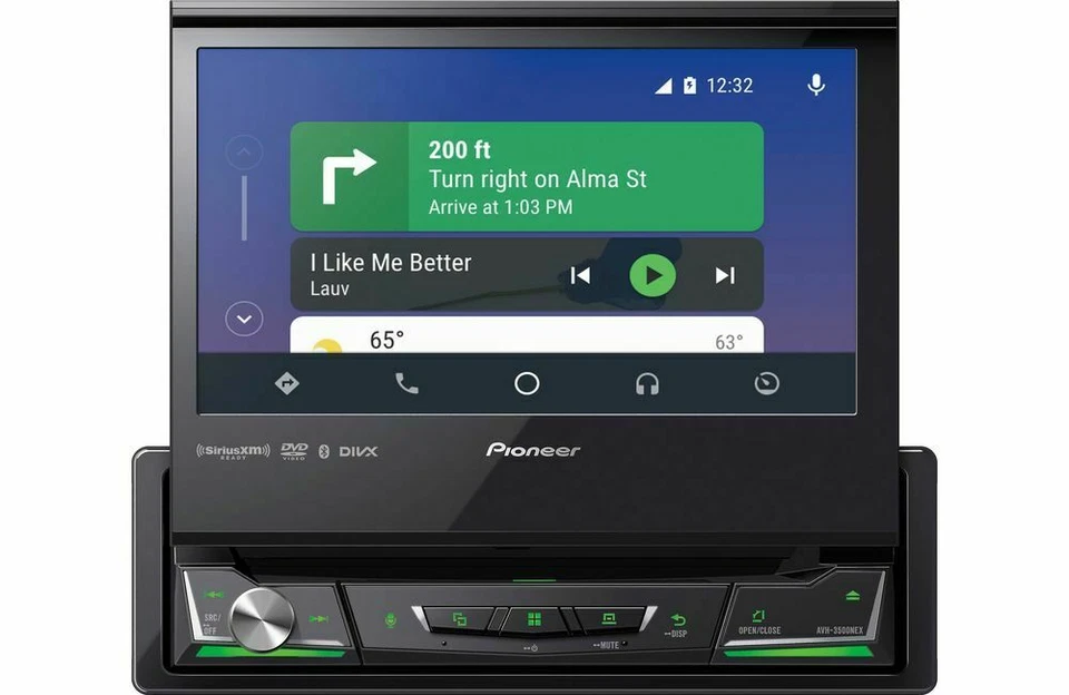 Pioneer AVH-3500NEX 7" DVD/CD Stereo Receiver w/ NVX Waterproof Rear View Camera - Image 3 of 4