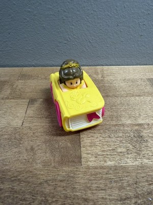Fisher Price Little People Disney Princess Belle Book Wheelies Race Car