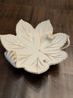 VINTAGE Porcelain Flower Butterfly Worm Ladybug Trinket Candy Dish GOLD Trim 3-D — photo 5
