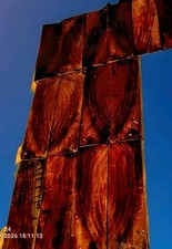 Claro Walnut Knife Scales Book Matched pairs 7" 21/4" 10m