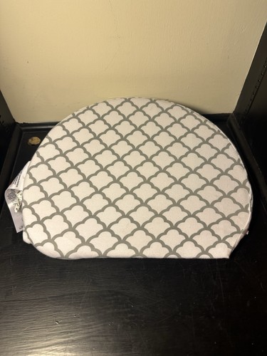 Boppy Pregnancy Wedge Pillow with Removable Pillow Cover-White/Gray