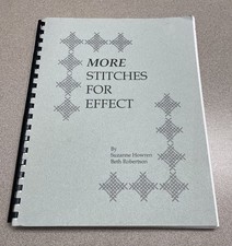 More Stitches for Effect Needlepoint Stitch Book - S. Howren  B. Robertson