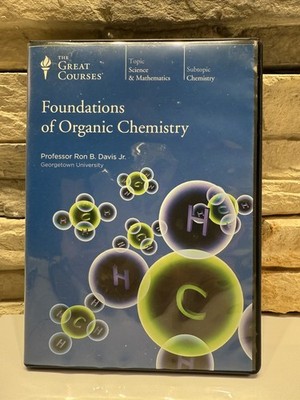 The Great Courses Foundations of Organic Chemistry (6 DVDs) EUC Course#1185