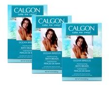 Calgon Ultra Moisturizing Bath Beads 30 Oz Ocean Breeze, Pack of 3 