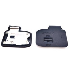 Battery Door Cover Lock Lid Assy Repair Part Fit For Sony A73 A7R3 A9