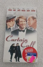 Curtain Call (VHS) James Spader, Michael Caine, Sam Shephard, Buck Henry Sealed