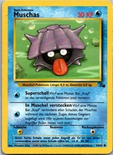 Pokémon Muschas 54/62 - Fossil - Deutsch 1995