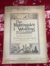 Antique Sheet Music , Historical Rare , The N...