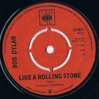 Bob Dylan - Like A Rolling Stone, 7'', (Vinyl)